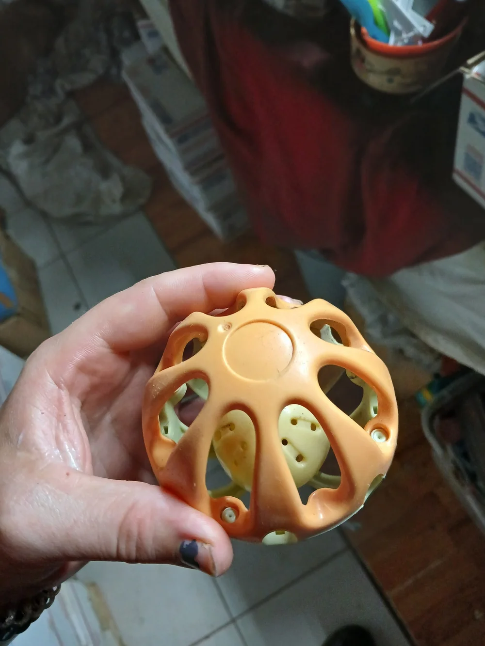 This is a Spark Create Imagine Rattle Ball,